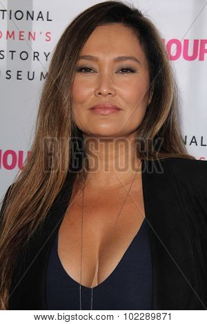 LOS ANGELES - SEP 19:  Tia Carrere at the 4th Annual Women Making History Brunch at the Skiirball Cultural Center on September 19, 2015 in Los Angeles, CA