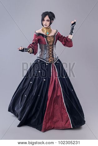 Dark gothic woman