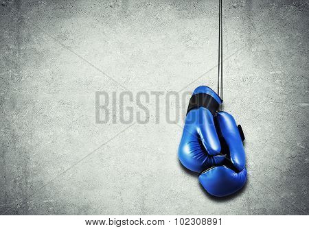 Boxing sport concept