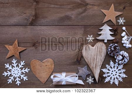 Many Christmas Decoration,Heart,Snowflakes,Tree,Present,Gift