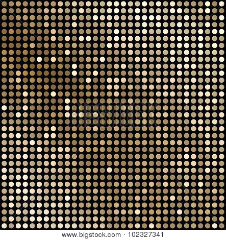 Abstract gold mosaic background.