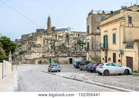 Ancient Town Of Matera, Basilicata, Italy