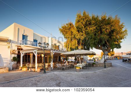 Paros island.