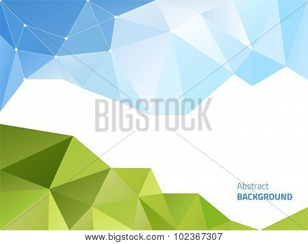 Abstract Polygonal Background