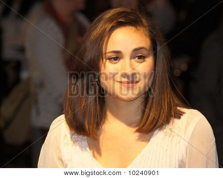 Yasmin Paige på ubåden Premiere i det centrale London 22 oktober 2010