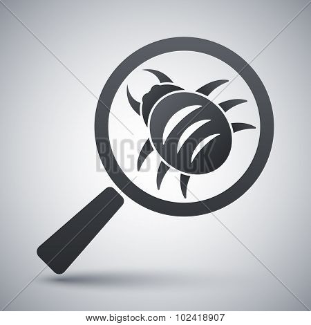Vector Antivirus Scanning Icon