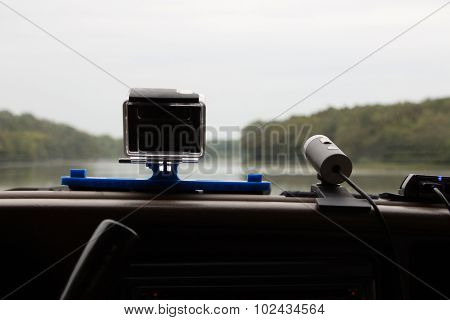 Storm Chasing by the lake