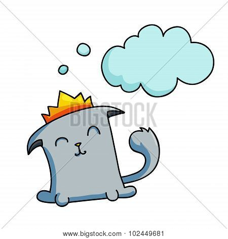 Cat character.