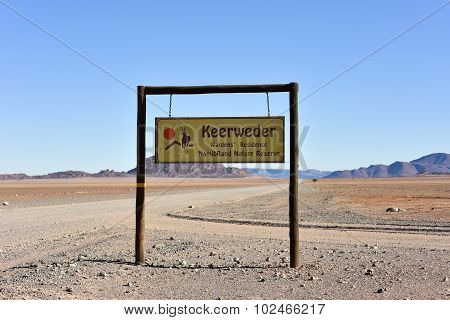 Desert Landscape - Namibrand, Namibia