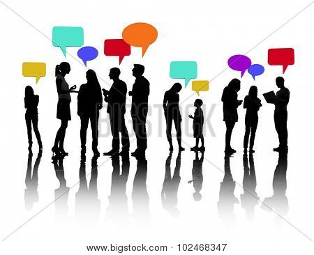 Communication Community People Discussion Talking Concept
