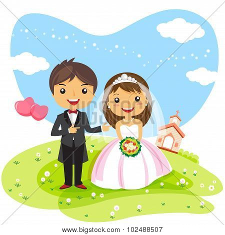 Cartoon Wedding