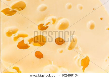 Texture Of The Cheese