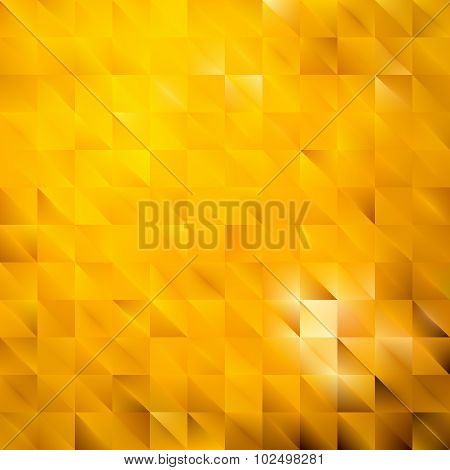 Abstract yellow geometric background