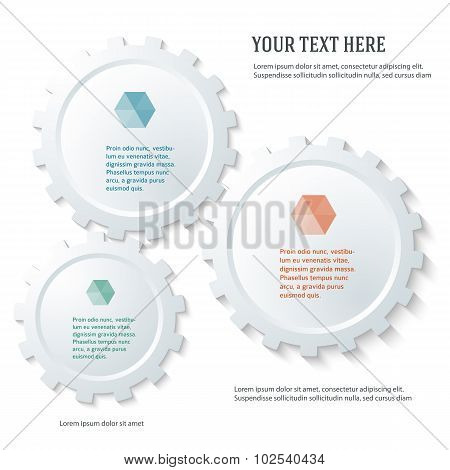 Gears-infographics-effect-paper-isolated