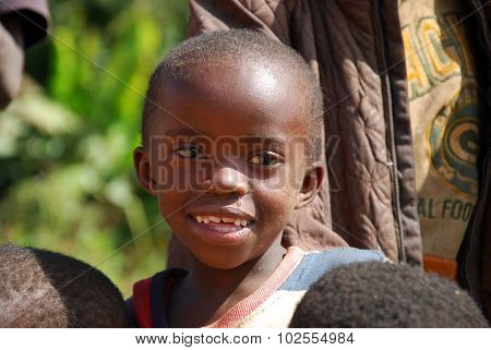An African child on the Mount of Kilolo, Tanzania - Africa