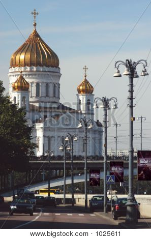 Tipo no templo socorrista da Embaixada da Inglaterra em Moscou, Rússia