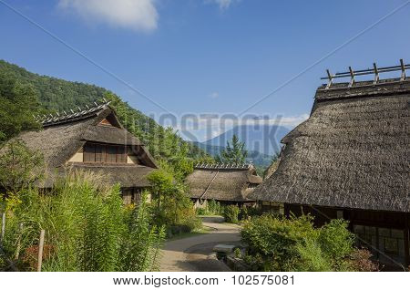 Saiko Iyashino-sato Nenba And The Famous Mt. Fuji