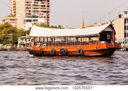 Boat On Chao Praya