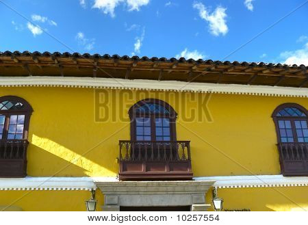 บนท้องถนนของ Cajamarca