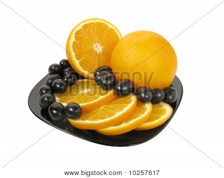 Frutas en plato