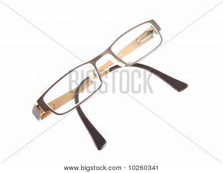 手紙を口述して眼鏡
