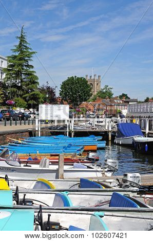 Boats on the River, Henley on Thames.