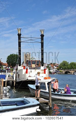 Boats on the River, Henley on Thames.