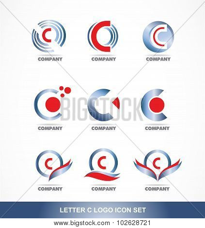 Letter C Logo Icon Set