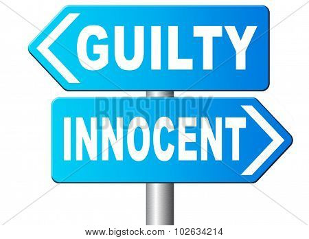 Innocent Or Guilty