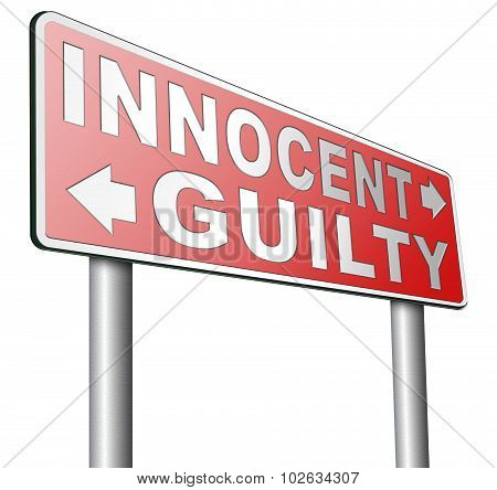 Innocent Or Guilty