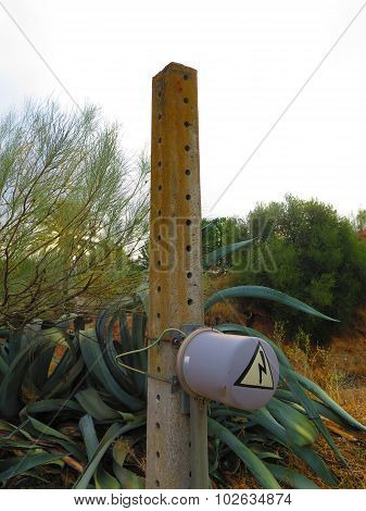 Railway Equipment On Post