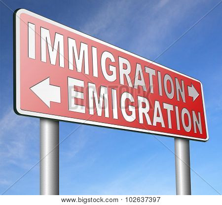 Immigration Or Emigration