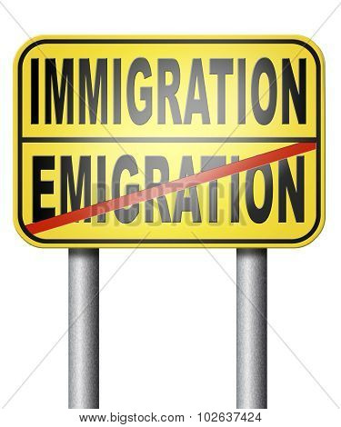 Immigration Or Emigration