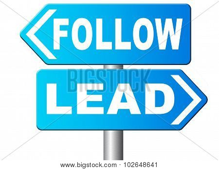 Follow Or Lead