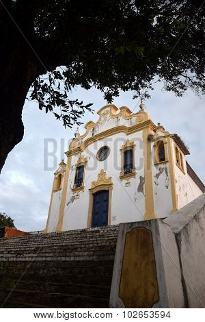 Antique church in Fernando de Noronha,Brazil