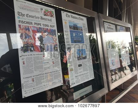Pope Francis making Headlines in US