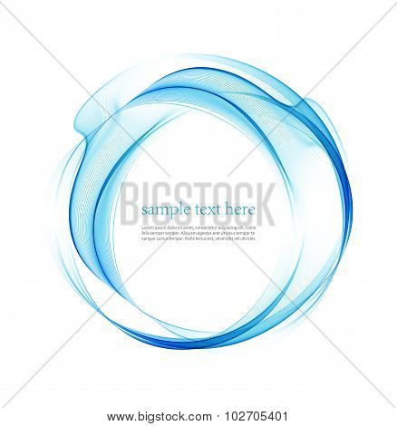 wave line abstract. Vector illustration