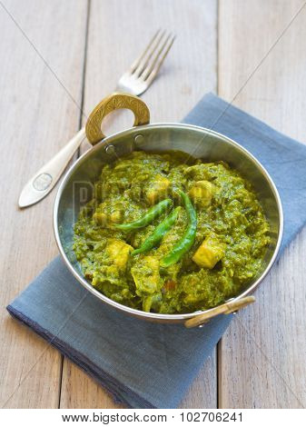 Palak Paneer (indian Cuisine)