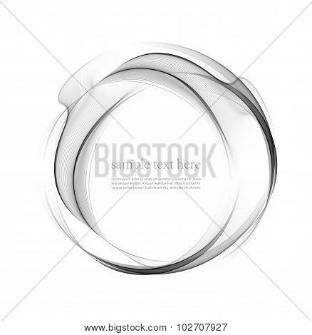wave line abstract. Vector illustration
