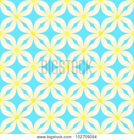 Camomile abstract pattern