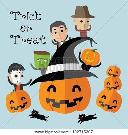 happy halloween eps10 format