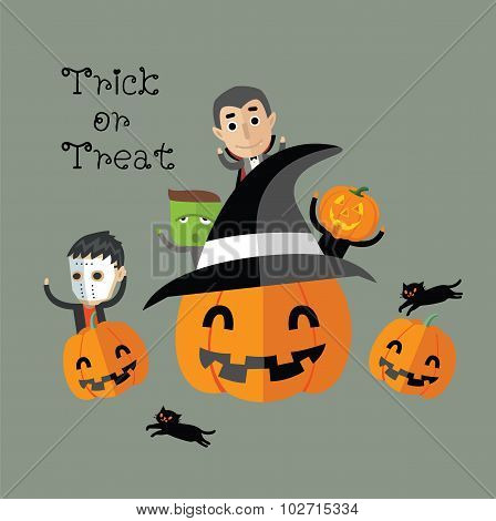 happy halloween eps10 format