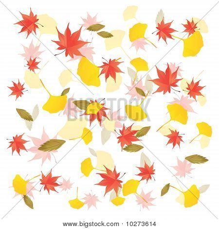 foglie d'autunno sfondo