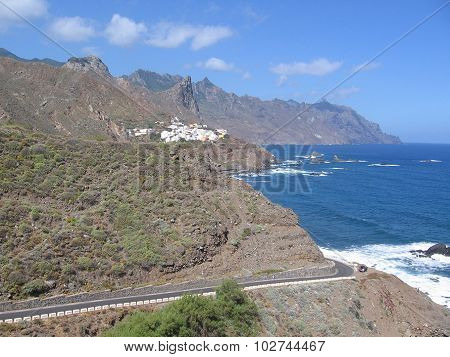 The coast of the Atlantic ocean, Tenerife, Canary Islands