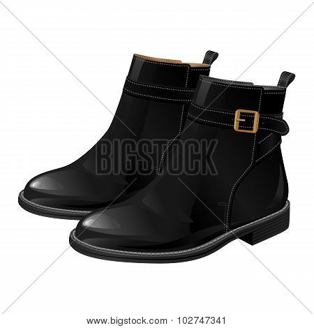 Short riding boot