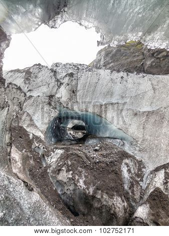 Glacier Detail In Iceland