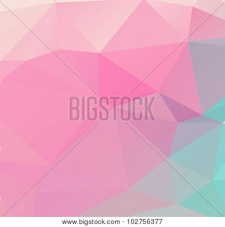 Abstract geometric triangular background