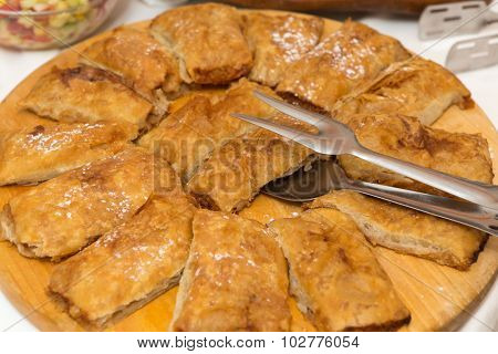 Strukle  - famous Croatian appetizer made with fresh cheese from the Zagorje region