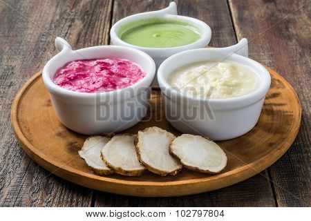Pungent Spices Prepared Of Horseradish