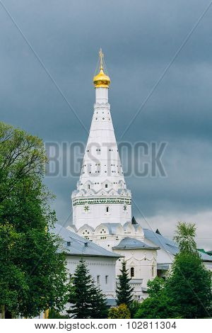 Church in Trinity Sergius Lavra, Sergiev Posad, Russia.